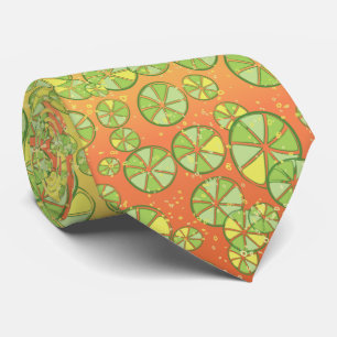 Novelty Happy Fiesta Spicy Margarita & Limes Tie