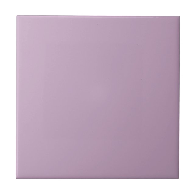 Novelty Lilac Purple Square Kitchen and Bathroom  Tile (Front)