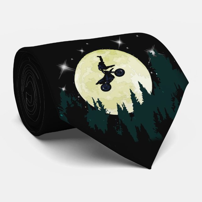 Novelty Motorbike Tie (Rolled)
