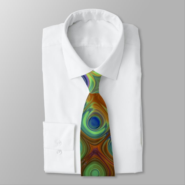 Novelty Peacock Cravate masculine (Attaché)