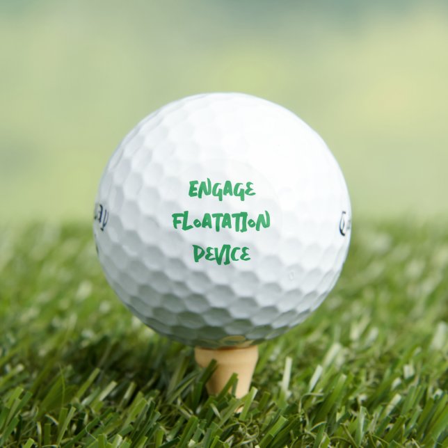 Novelty Saying Golf Balls (Insitu Tee)