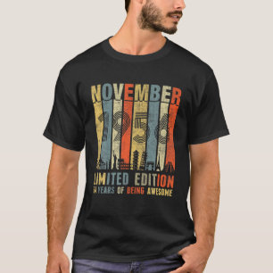 November 1956 Vintage Funny 64Th Birthday Gift T-Shirt