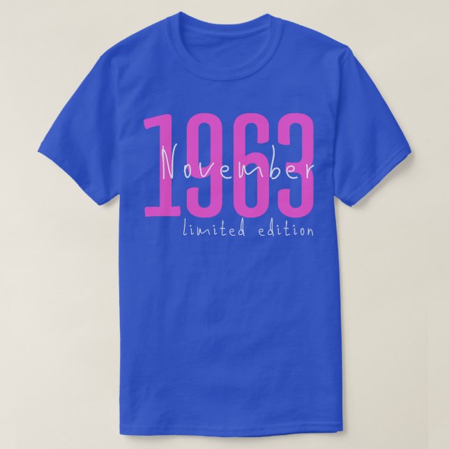 November 1963 limited edition T-Shirt (Design Front)
