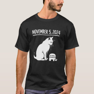 November 5 2024 Revenge of the Cat Ladies Kamala T-Shirt