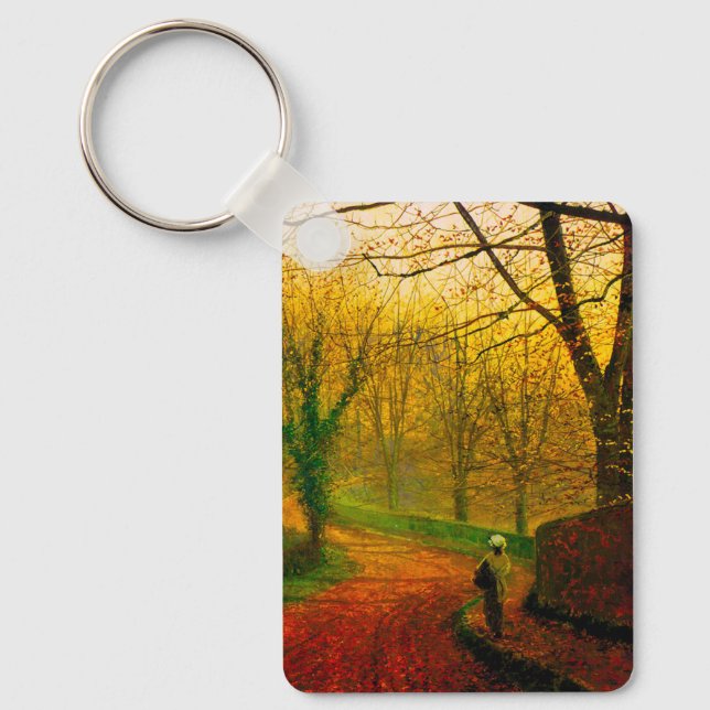 November Afternoon Stapleton Park Grimshaw Keychain (Front)