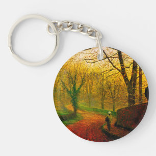 November Afternoon Stapleton Park Grimshaw Keychain