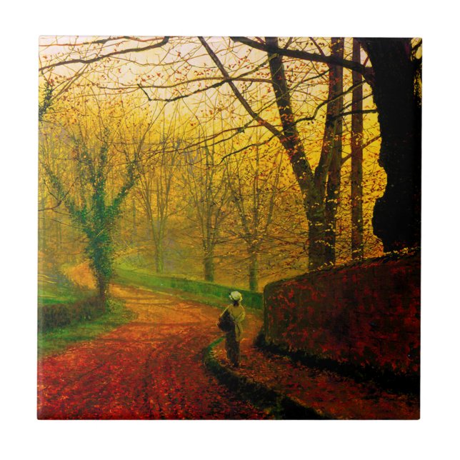 November Afternoon Stapleton Park Grimshaw Tile (Front)