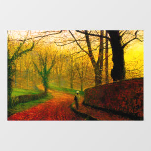 November Afternoon Stapleton Park Grimshaw Window Cling