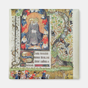 November; deer hunting magnet