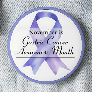 November Gastric Stomach Cancer Awareness Month 2 Inch Round Button