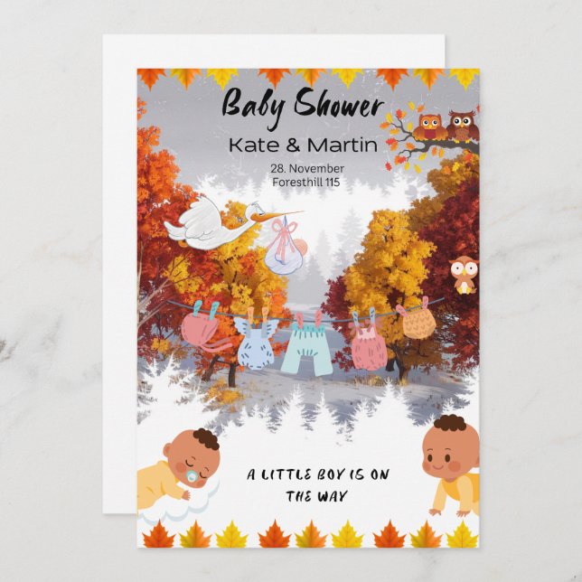 November  invitation (Front/Back)