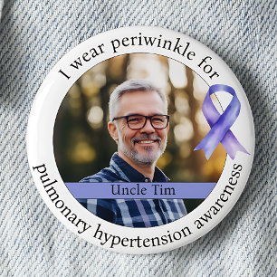 November Pulmonary Hypertension Awareness Month Bu 2 Inch Round Button