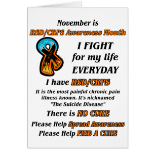 Novembre...Je lutte,,, RSD/CRPS