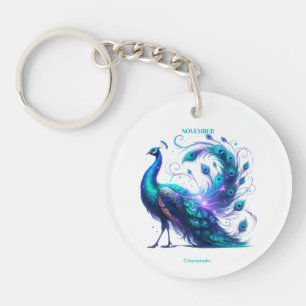 Novembre Mois de naissance Esprit Animal Peacock