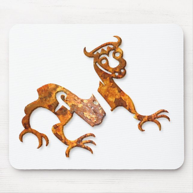 Novgorod Dragon rust Mouse Pad (Front)