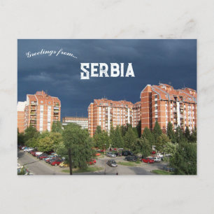 Novi Sad Serbia Postcard