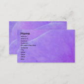 NOVINO - Purple Flower Leaf Business Card (Front/Back)