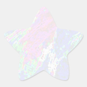 NOVINO Star Template - Waves Star Sticker