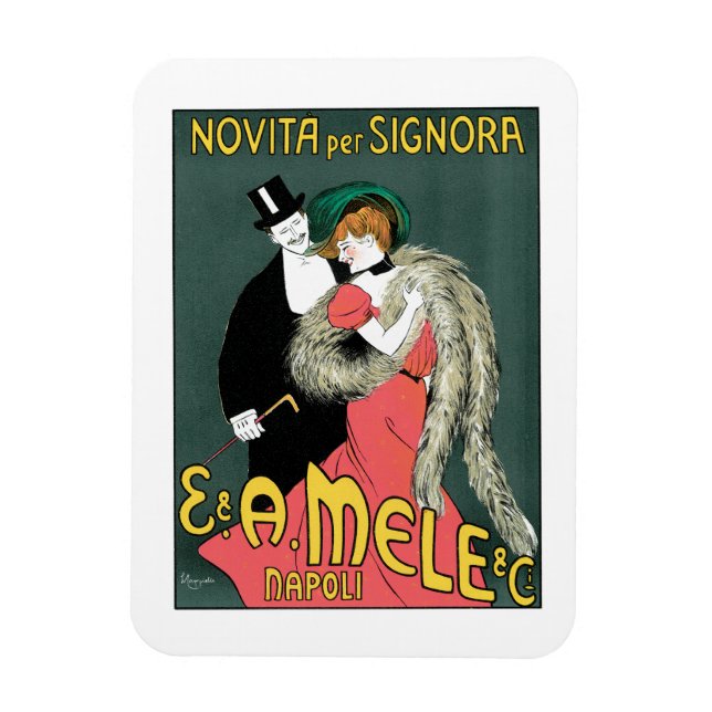 Novita Per Signora ~ E.A. Mele co. Magnet (Vertical)