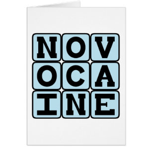 Novocaine, Dental Anesthetic