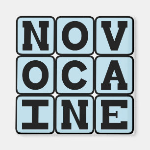Novocaine, Dental Anesthetic Magnet
