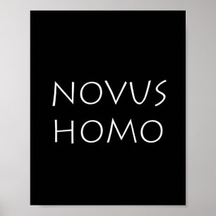 Novus homo poster