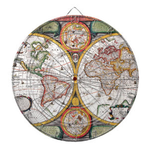 Novvelle Et Exacte ~ De La Terra Universelle Dartboard