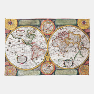 Novvelle Et Exacte ~ De La Terra Universelle Kitchen Towel