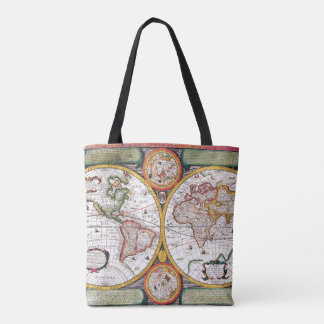 Novvelle Terra Universelle Classic Map Sac fourre-