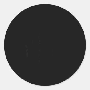 Now Entering Iwishabish Woods National Forest Classic Round Sticker