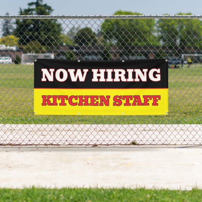 Now Hiring Custom Editable Banner (Insitu)