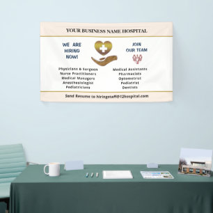 Now Hiring Help Wanted Employee Personalize  Banner