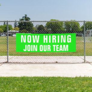 Now Hiring Join Our Team Bright Large   Banner