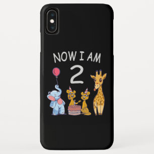 Now I am 2 year old 2nd Birthday at the Zoo iPhone XS Max Case