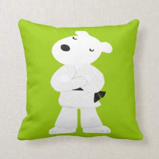 Now I have a black belt! Throw Pillow