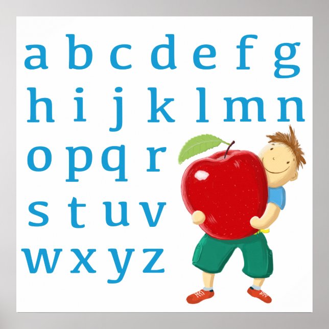 Now I know my abc! Poster (Front)