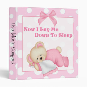 Now I Lay Me Down To Sleep Binder