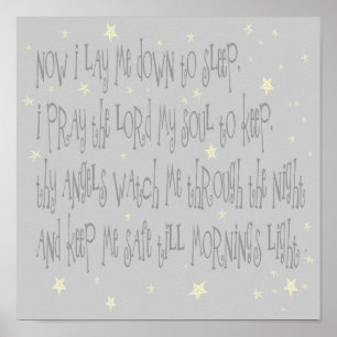 Now I Lay Me Down To Sleep Poster