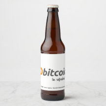 Now it's here - bitcoin beer!