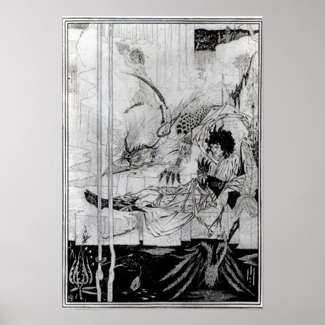 Now King Arthur saw the Questing Beast Poster (Front)