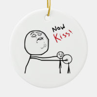 Now Kiss Rage Face Comic Meme