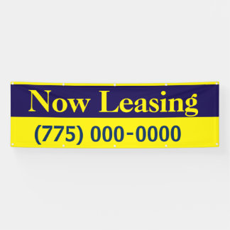 Now Leasing 8' Easy Hang Banner