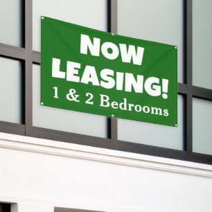 Now Leasing Custom Banner