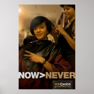 Now > Never Salon Poster