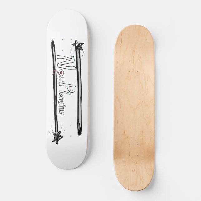 Now Playing Deck Skateboard (Front)