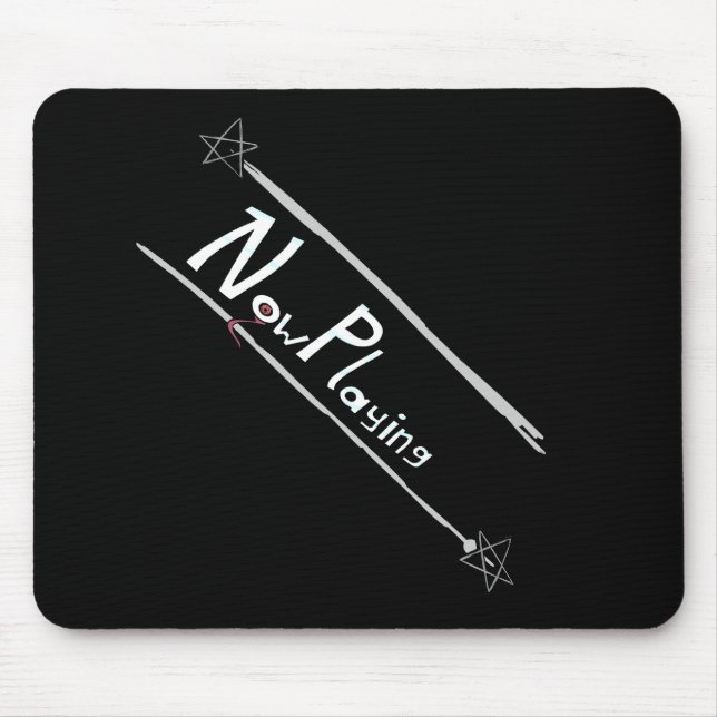 Now Playing Mouse Pad (Front)