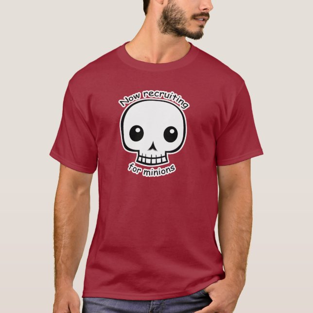 Now recruiting for minions T-Shirt (Front)
