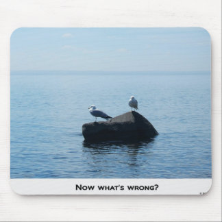NOW WHATS WRONG ? MOUSE PAD