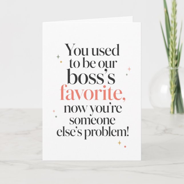 Now You're Someone Else's Problem Card (Front)