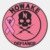 NOWAKE "An Act of Defiance" BCA Stickers